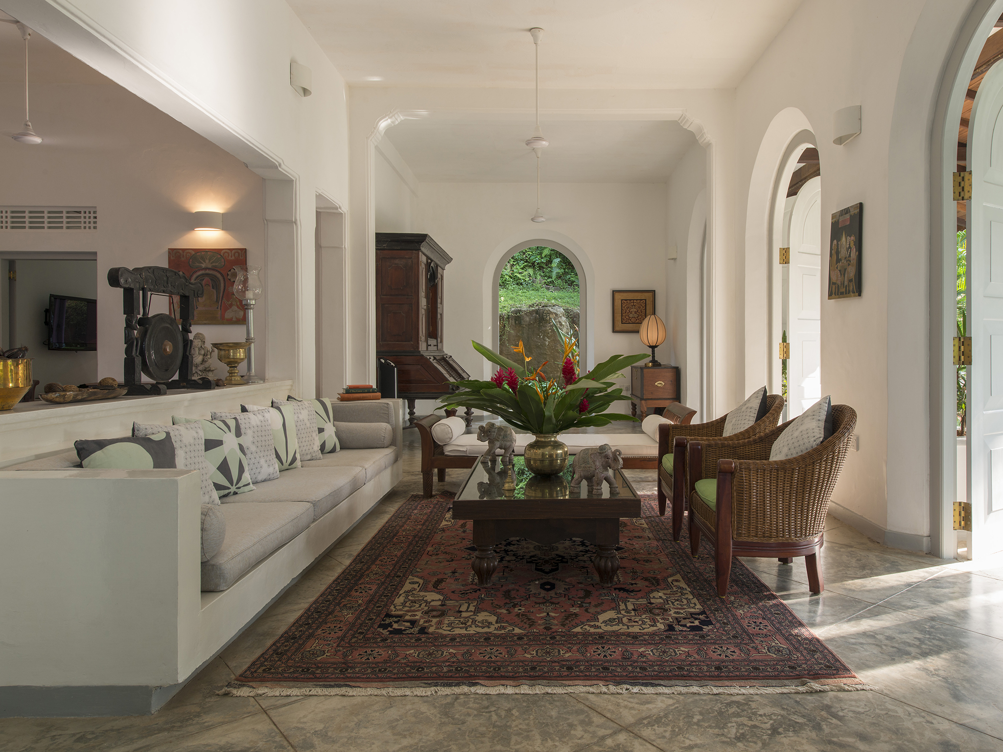 Pooja Kanda - Living room - Villa Pooja Kanda, Habaraduwa-Koggala, South Coast